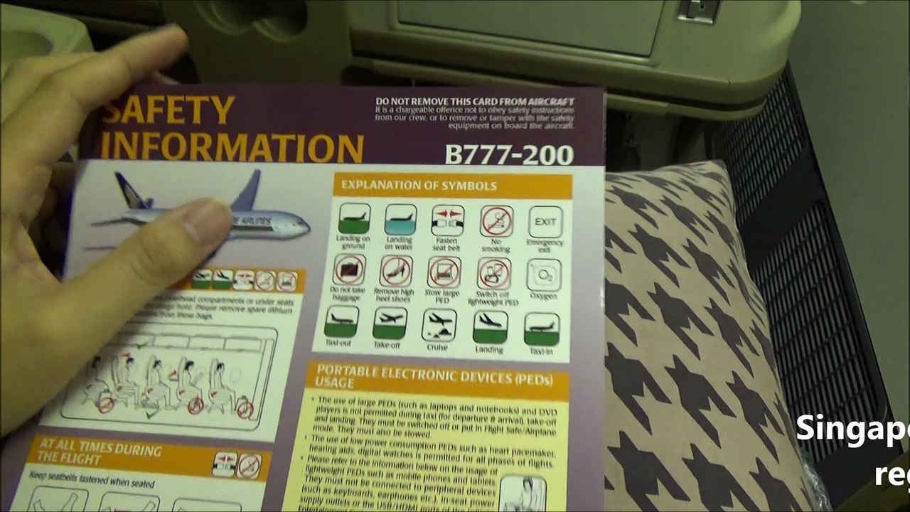 Singapore Airlines Business Class 'Capital Express' SQ 291 Singapore to Canberra Part 1