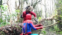 Spiderman vs Venom save Frozen Elsa Snow White Princess Rapunzel Kidnap Fun Superhero In Real Life