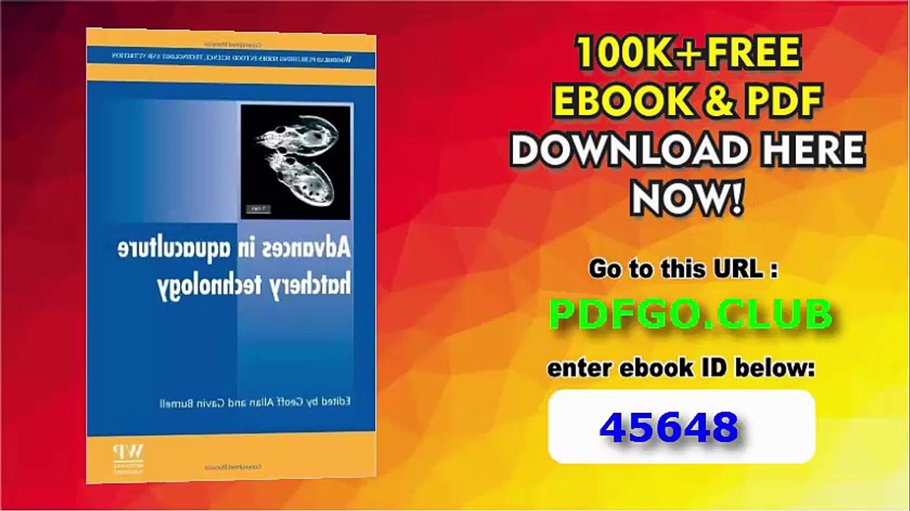 Advances in Aquaculture Hatchery Technology (Woodhead Publishing Series in Food Science, Technology and Nutrition)