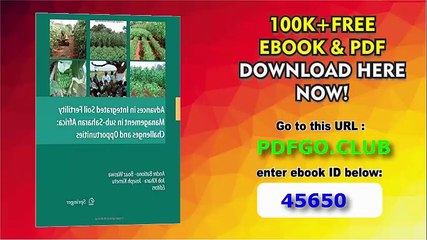 Advances in Integrated Soil Fertility Management in sub-Saharan Africa Challenges and Opportunities