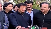 Imran Khan's Informal Talk with Journalists before the Press Conference on His a