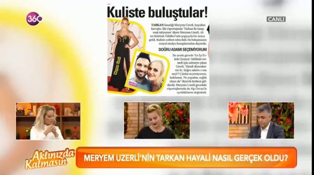Meryem Uzerli 'nin Tarkan Hayali Gerçek Oldu | Aklınızda Kalmasın