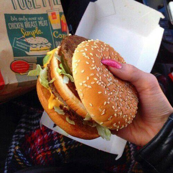 Crazy and yummy burger