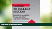 Price Bridge to College Success: Intensive Academic Preparation for Advanced Students Heather