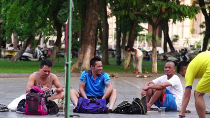 Kickin' it old school: Vietnam's ancient 'foot badminton'