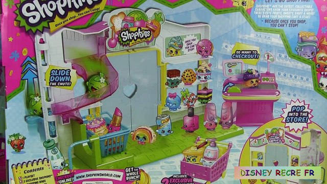 Shopkins Poupée Bubbleisha Supermarché Super Mart Oeufs Surprise