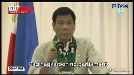 President Duterte: 'Martial law, Kalokohan iyan.'