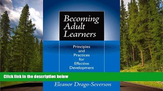 FAVORIT BOOK Becoming Adult Learners: Principles and Practices for Effective Development Eleanor