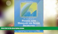 Price Introduction to Persons with Moderate and Severe Disabilities: Educational and Social Issues