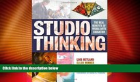 Price Studio Thinking: The Real Benefits of Visual Arts Education Lois Hetland On Audio