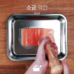 노릇한 연어가 데리야끼소스랑 찰떡궁합! 데리야끼연어구이 [만개의레시피]