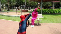 Joker Kidnaps Baby from Pink Spidergirl part2