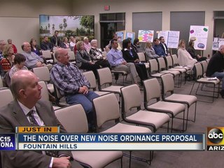 Fountain Hills residents debate over noise ordinance