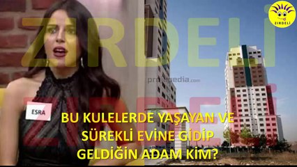 KISMETSE OLUR ESRA BAHÇEŞEHİRDE KİMİN EVİNE GİDİP GELİYOR