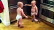 Silly Videos Twin Baby Boys Have A Conversation-Funny Videos