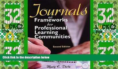 Price Journals as Frameworks for Professional Learning Communities Mary E. Dietz On Audio