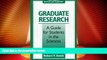 Price Graduate Research: A Guide for Students in the Sciences, Third Edition, Revised and Expanded