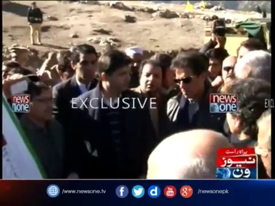Imran khan visit Kalam with CM kpk