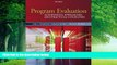 Online Jody L. Fitzpatrick Program Evaluation: Alternative Approaches and Practical Guidelines