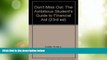 Price Don t Miss Out: The Ambitious Student s Guide to Financial Aid (23rd ed) Anna J. Leider For