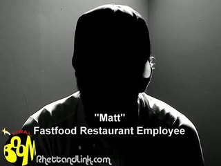 Confessions  Fastfood Employee