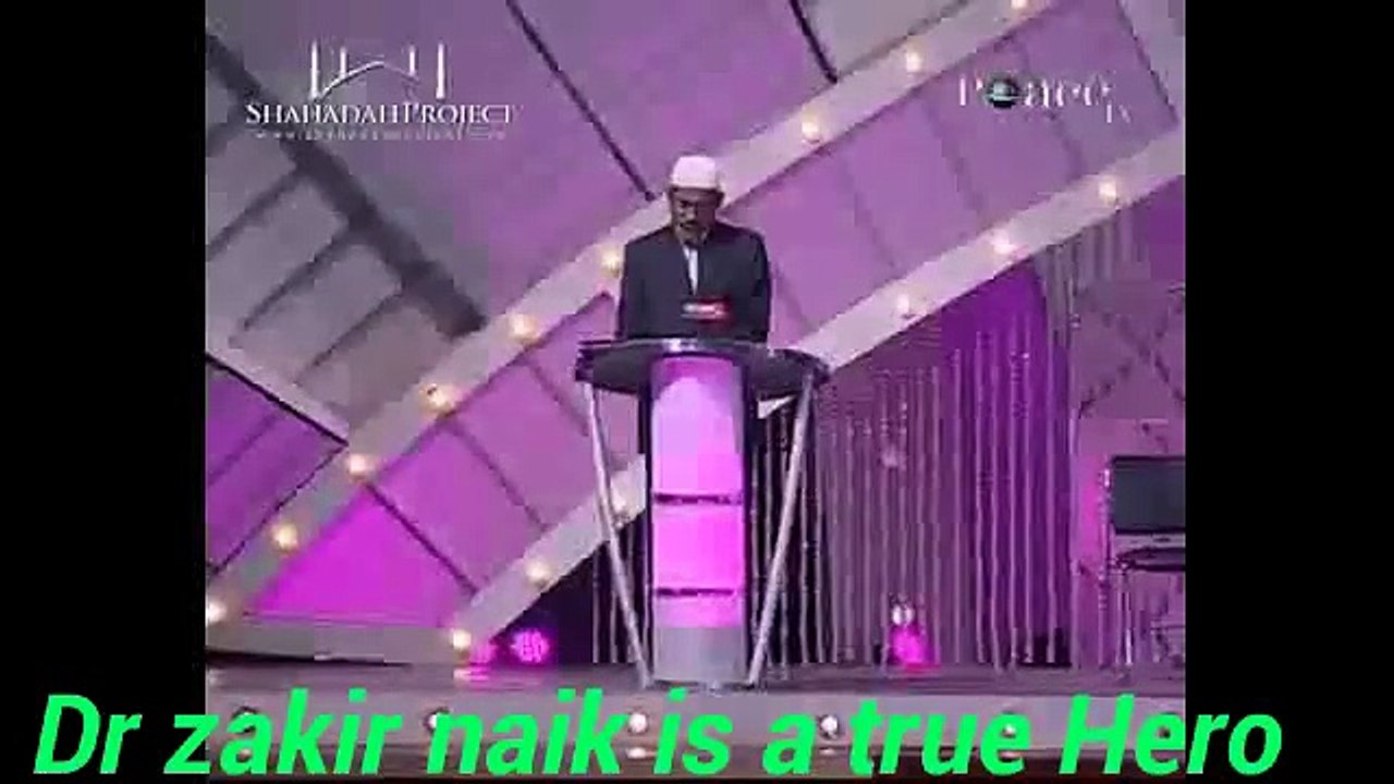 Dr zakir naik V / S salman khan and shahrukh khan who is real Hero