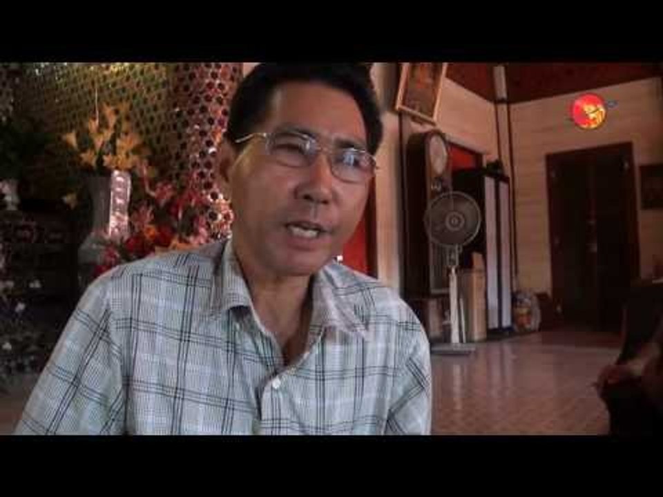 Burmese Buddhist Monk Funeral in Chiang Mai