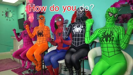 Spiderman Finger Family | Superheroes finger family rhymes | Collection of finger family