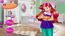 Princesa Ariel precisa decorar seu quarto para seu lindo bebê - Jogos para Crianças