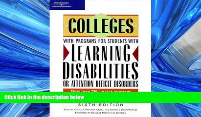 READ book Colleges With Programs for Students With Learning Disabilities Or Attention Deficit