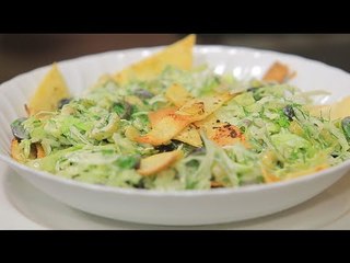 سلطة الخس بالزيتون | غادة جميل