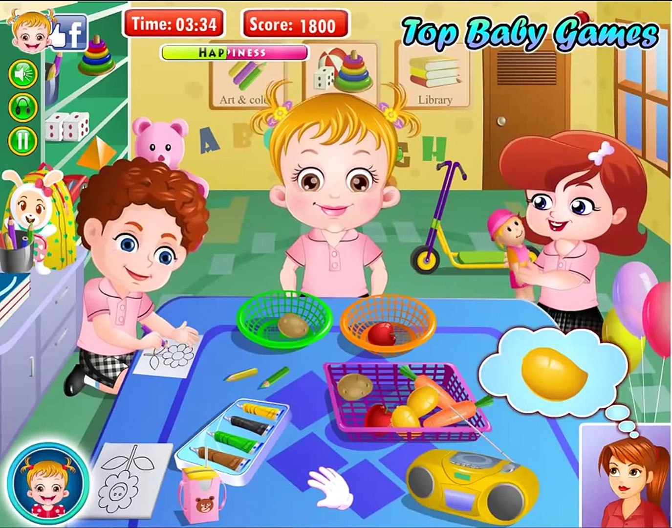 ⁣baby hazel preschool game Cartoon Full Episodes Spiele für Kinder बच्चों के लिए खेल Baby