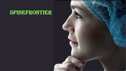 Spinefrontier Ceo Massage Related to Spine surgery