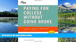 READ book Paying for College Without Going Broke, 2010 Edition (College Admissions Guides)