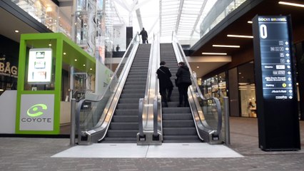 Les allées de Docks sont vides en semaine