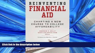 FAVORIT BOOK Reinventing Financial Aid: Charting a New Course to College Affordability