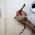 Ink Brush Cherry Blossoms | Creating Tattoo Art | Joey Pang | Tattoo Temple | www.TattooTemple.com | www.JoeyPang.com