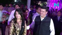 Devendra Fadnavis' Wife Amruta shoots music video with Amitabh Bachchan