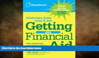 FAVORIT BOOK The College Board Getting Financial Aid 2008 (College Board Guide to Getting
