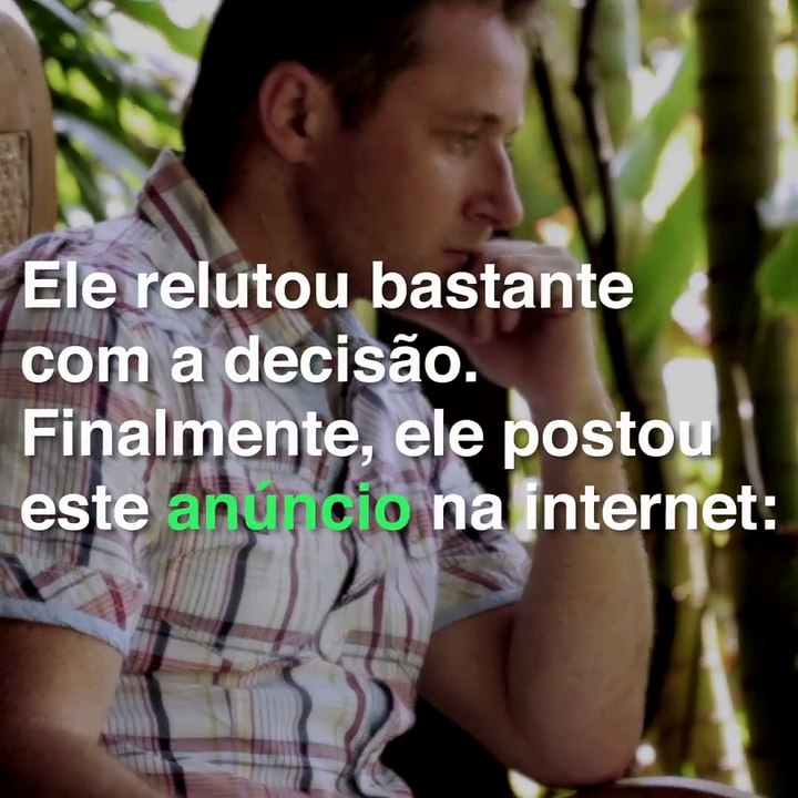 A namorada desse homem disse que poderiam morar juntos se ele se livrasse de sua cachorra.