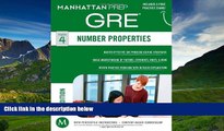 PDF [DOWNLOAD] GRE Number Properties (Manhattan Prep GRE Strategy Guides) Manhattan Prep BOOOK