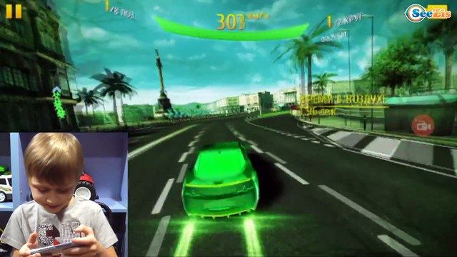 Asphalt 8 Game for boys Игорек и Супер Гонка Развлечения для детей Entertainment for Children