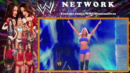 WWE.NXT Kelly Kelly and Naomi vs. Brie and Nikki Bella