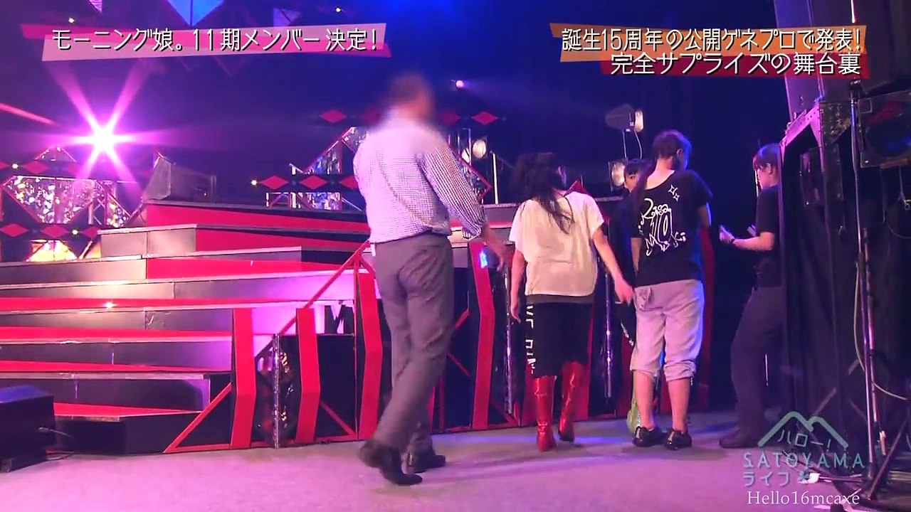 【祝！4周年】 モーニング娘。 小田さくら 合格サプライズ発表の舞台裏 1/2 20121004 [HD 1080p]