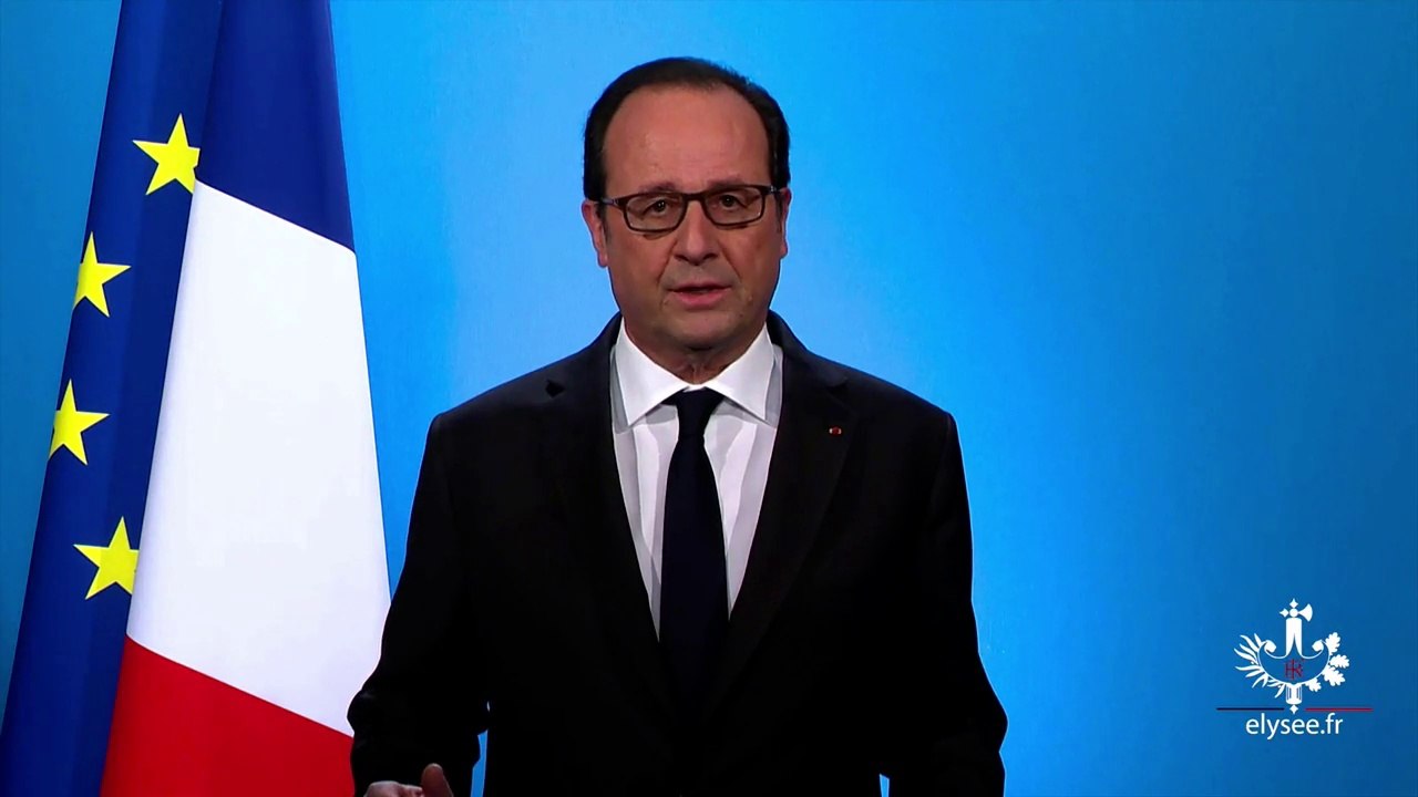 Le discours de François Hollande