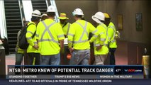 Report says Metro knew of potential track danger ahead of July derailment