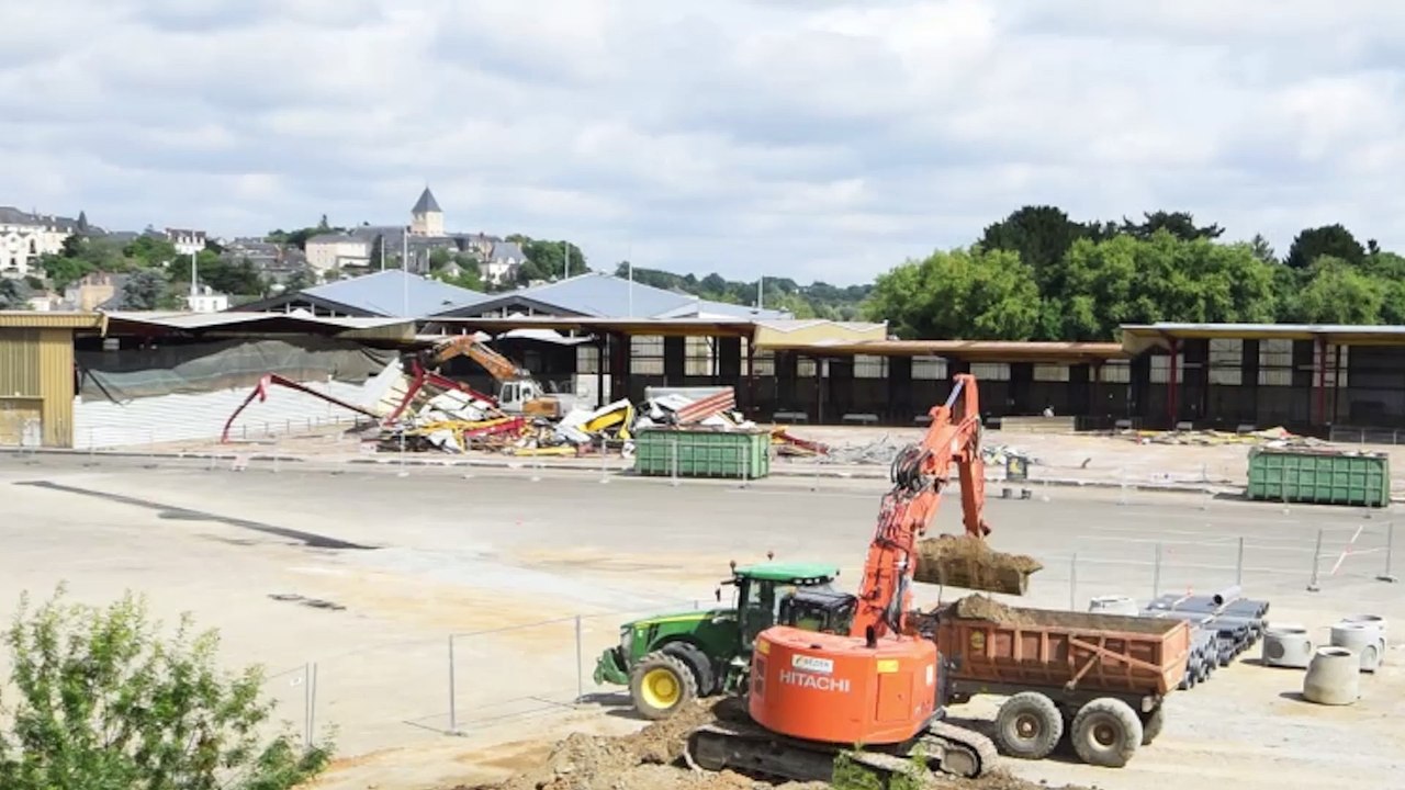 Déconstruction du Parc Saint-Fiacre de Château-Gontier
