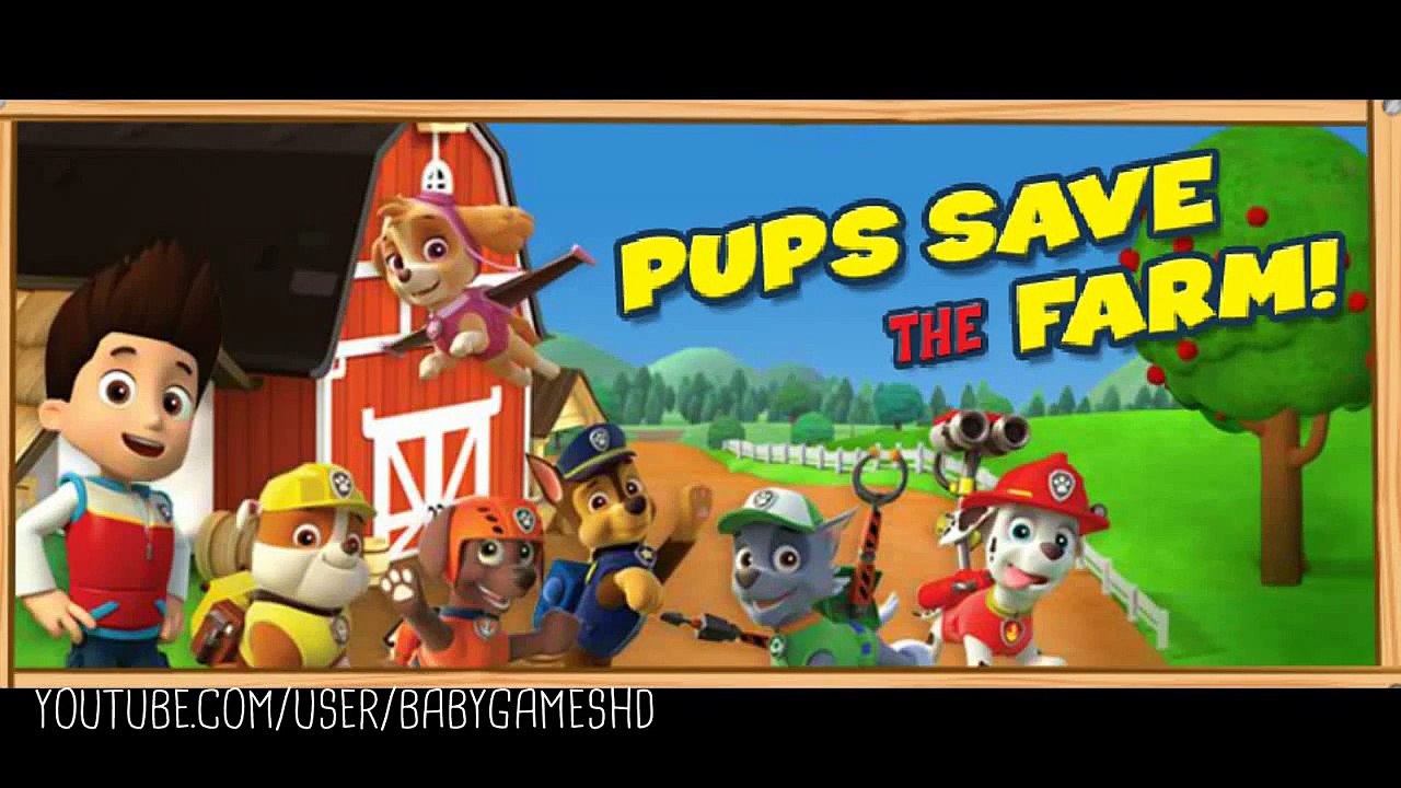 PAW Patrol Tolle Englisch Spiel Pups Save das Farm all *_* ^_^ für DEUTSCHLAND Kinder