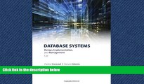 READ book Database Systems: Design, Implementation,   Management BOOOK ONLINE