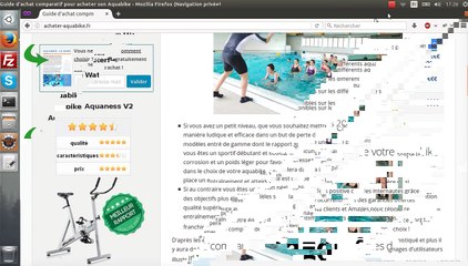 Acheter un vélo aquabike pas cher sur internet